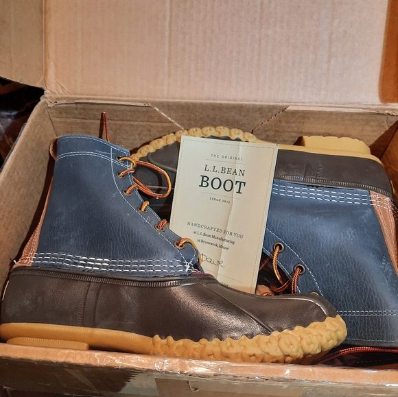 L.L. Bean Limited Edition 8" Bean Boots Limited Edition ColourBlock W 11/M9 - Picture 3 of 7